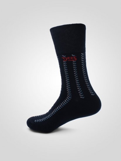D555 Harold 3 Extra Wide Comfort Fit Socks 3-pack Navy/Denim - Undertøy & badetøy - Undertøy store størrelser 
