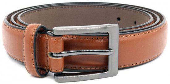 D555 Anthony Lærbelte Brunt, 2,7cm - Belter - Lange belter - W40-W70/2XL-8XL