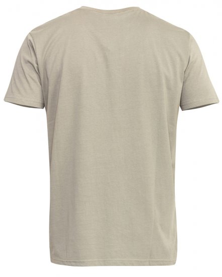 D555 Signature V-neck T-shirt Khaki - T-skjorter - Store T-skjorter - 2XL-14XL