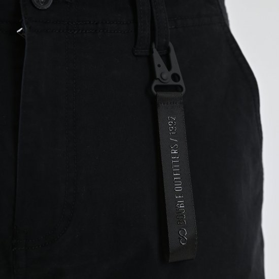 Double Outfitters CCP-4130 Cargobukse Svart - Jeans og bukser - Store Bukser og Store Jeans