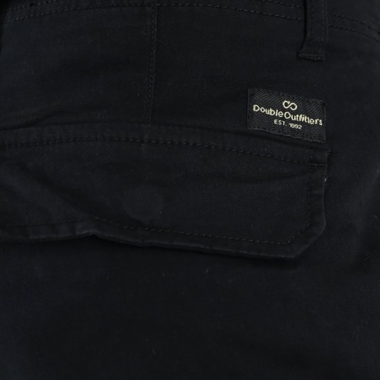 Double Outfitters CCP-4130 Cargobukse Svart - Jeans og bukser - Store Bukser og Store Jeans