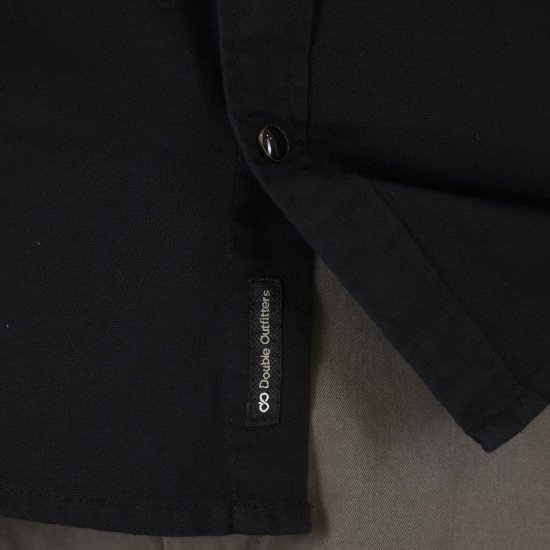 Double Outfitters GS-5126 Skjorte med trykknapper Svart - Skjorter - Store skjorter - 2XL-8XL