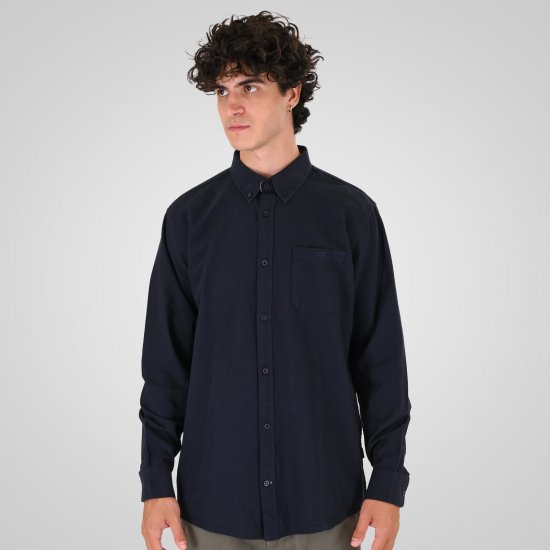 Double Outfitters GS-5225 Oxfordskjorte Mørkeblå - Skjorter - Store skjorter - 2XL-8XL