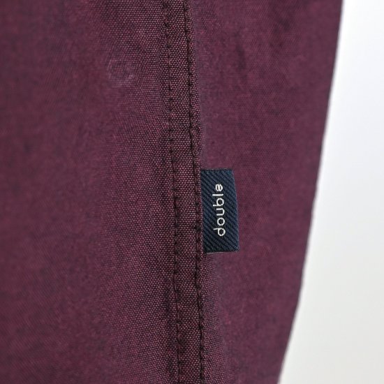 Double Outfitters GS-5225 Oxfordskjorte Vinrød - Skjorter - Store skjorter - 2XL-8XL