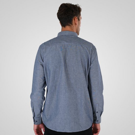 Double Outfitters GS-5225 Oxfordskjorte Lyseblå - Skjorter - Store skjorter - 2XL-8XL