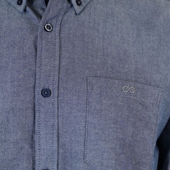 Double Outfitters GS-5225 Oxfordskjorte Lyseblå - Skjorter - Store skjorter - 2XL-8XL