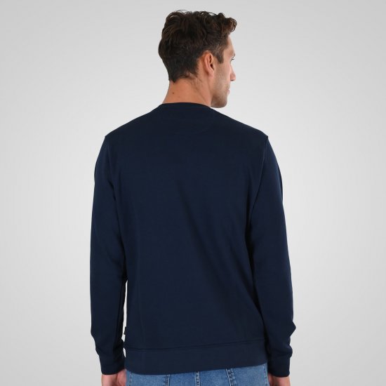 Double Outfitters MTOP-1141 Collegegenser Mørkeblå - Gensere og hettegensere - Store hettegensere - 2XL-14XL