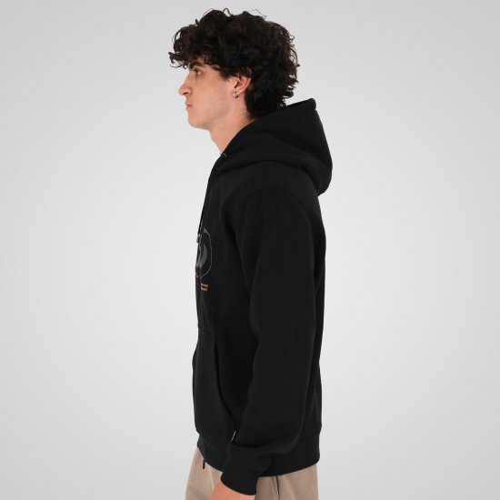 Double Outfitters MTOP-1146 Hettegenser Svart - Gensere og hettegensere - Store hettegensere - 2XL-14XL