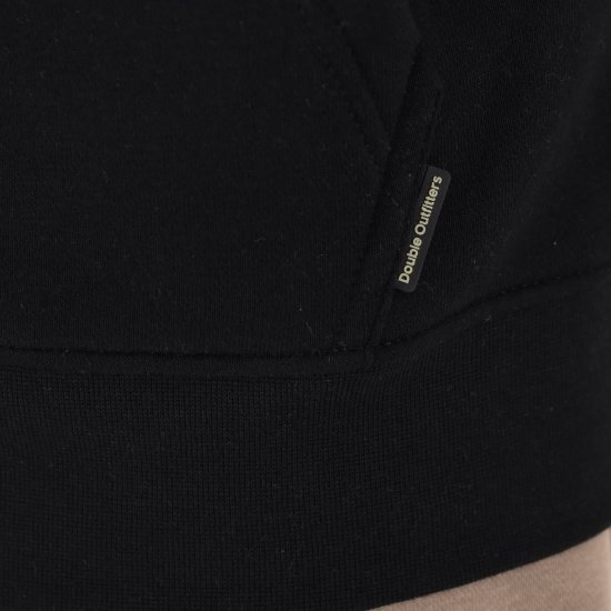 Double Outfitters MTOP-1146 Hettegenser Svart - Gensere og hettegensere - Store hettegensere - 2XL-14XL