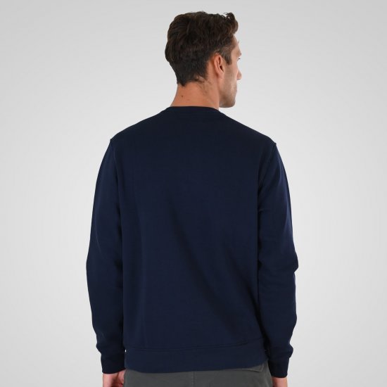 Double Outfitters MTOP-1151 Collegegenser Mørkeblå - Gensere og hettegensere - Store hettegensere - 2XL-14XL