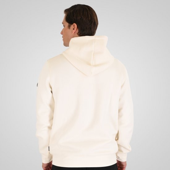 Double Outfitters MTOP-1160 Hettegenser med glidelås Hvit - Gensere og hettegensere - Store hettegensere - 2XL-14XL