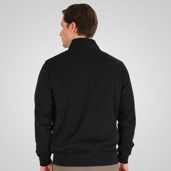 Double Outfitters SEL-1168 Collegejakke med glidelås Svart - Gensere og hettegensere - Store hettegensere - 2XL-14XL
