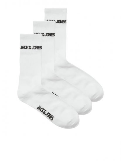 Jack & Jones Melvin Tennissokker Hvit 3-pakning - Undertøy & badetøy - Undertøy store størrelser 