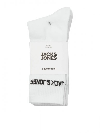 Jack & Jones Melvin Tennissokker Hvit 3-pakning - Undertøy & badetøy - Undertøy store størrelser 