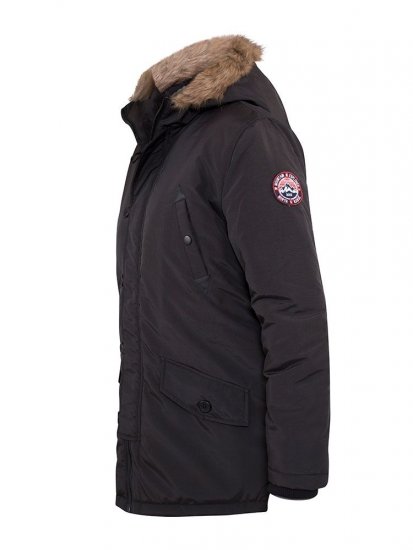 D555 Dundee Parka Jacket With Fur trimming and Teddy Fur Lined hood - Jakker - Store jakker - 2XL-12XL