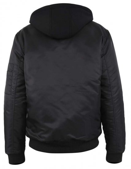 D555 Poppleford Bomber Jacket With Detachable Fleece Hood - Jakker - Store jakker - 2XL-12XL