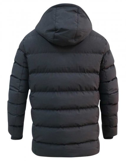 D555 Grove Quilted Parka Jacket Black - Jakker - Store jakker - 2XL-12XL