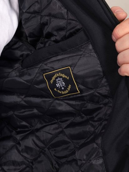D555 Jamie Soft Shell Detachable Hood Padded Jacket Svart - Jakker - Store jakker - 2XL-12XL