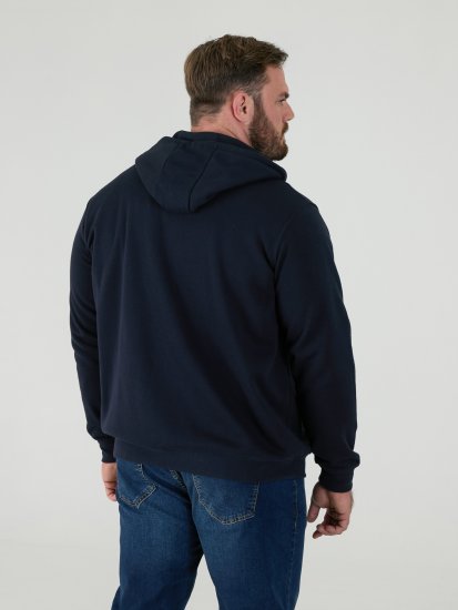 D555 Cantor Hettegenser Mørkeblå - Gensere og hettegensere - Store hettegensere - 2XL-14XL