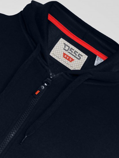 D555 Cantor Hettegenser Mørkeblå - Gensere og hettegensere - Store hettegensere - 2XL-14XL
