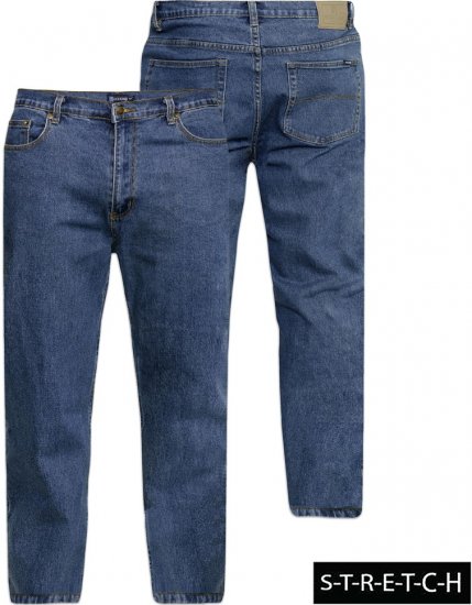 Rockford Carlos Stretchjeans Blå - Jeans og bukser - Store Bukser og Store Jeans