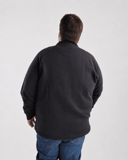 Motley Denim London Sweatshirt Black - Gensere og hettegensere - Store hettegensere - 2XL-14XL