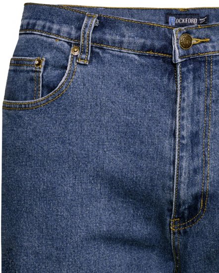Rockford Carlos Stretchjeans Blå - Jeans og bukser - Store Bukser og Store Jeans