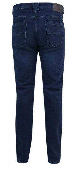 D555 Putney 1959 fit Super Stretch Jeans Dark Wash - Jeans og bukser - Store Bukser og Store Jeans