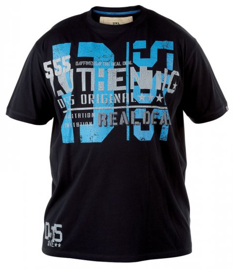 D555 Five-55 T-shirt - T-skjorter - Store T-skjorter - 2XL-14XL