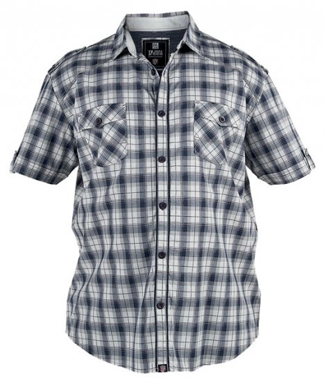 Duke Bunbury S/S Shirt - Skjorter - Store skjorter - 2XL-8XL