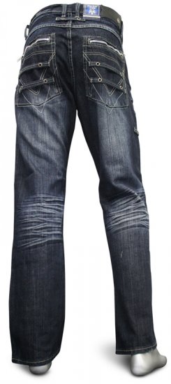 K.O. Jeans 1792 Dark Wash - Jeans og bukser - Store Bukser og Store Jeans
