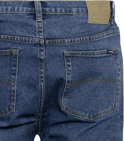 Rockford Carlos Stretchjeans Blå - Jeans og bukser - Store Bukser og Store Jeans