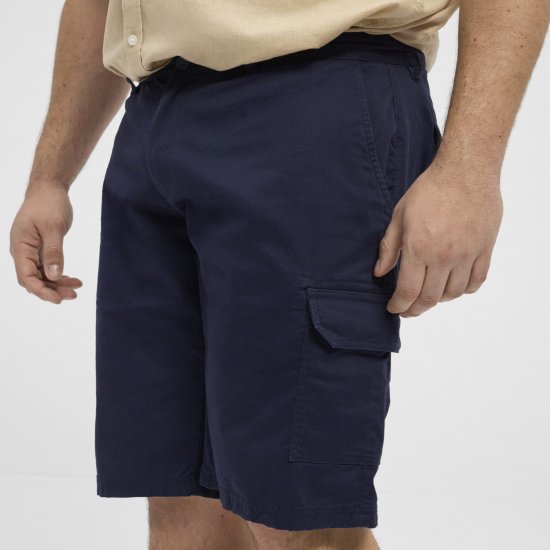 North Latitude 51133 cargoshorts marineblå - Shorts - Store shorts - W40-W60