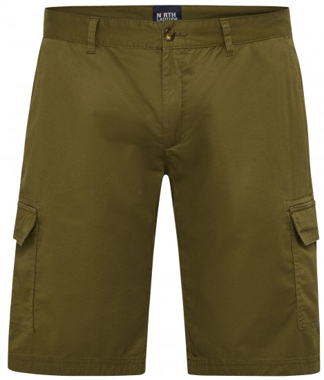 North Latitude 51133 cargoshorts armégrønn - Shorts - Store shorts - W40-W60