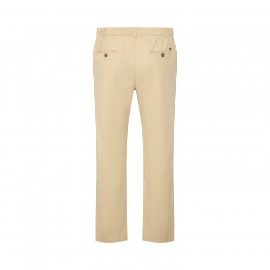 North Latitude 51142 linbukser beige - Jeans og bukser - Store Bukser og Store Jeans