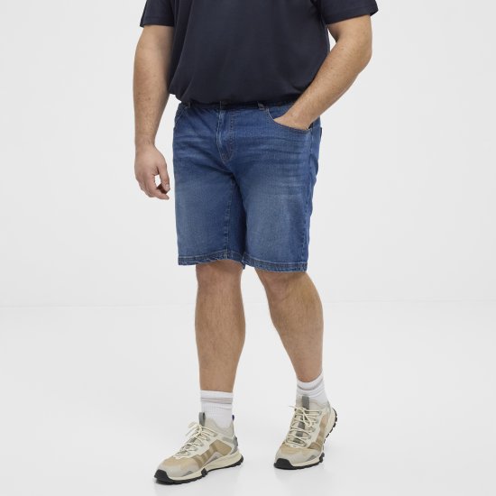 North Latitude 51336 denimshorts blå - Shorts - Store shorts - W40-W60