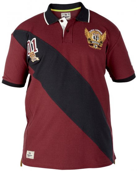 Duke Santa Maria Polo - Polo- & piqueskjorter - Poloskjorte i store størrelser - 2XL-8XL