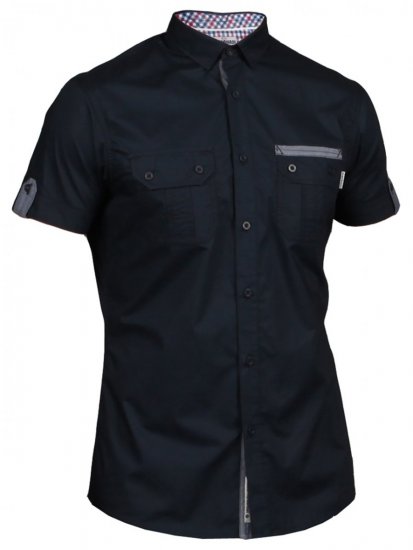 Mish Mash Bait Navy - Skjorter - Store skjorter - 2XL-8XL