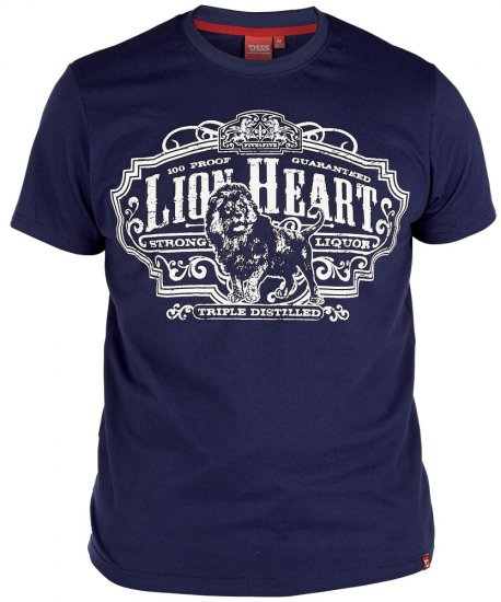 D555 Avant Tee + Shirt - Skjorter - Store skjorter - 2XL-8XL