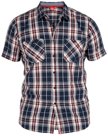 D555 Kennedy Tee + Shirt - Skjorter - Store skjorter - 2XL-8XL