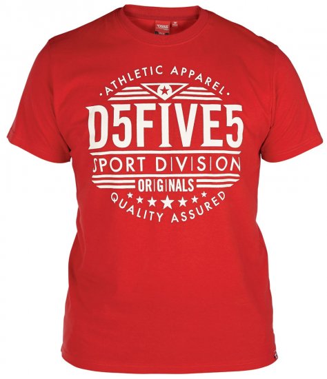 D555 Kennedy Tee + Shirt - Skjorter - Store skjorter - 2XL-8XL