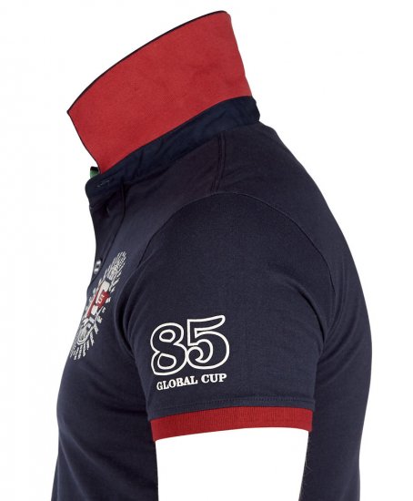 D555 Overwhelm Polo - Polo- & piqueskjorter - Poloskjorte i store størrelser - 2XL-8XL