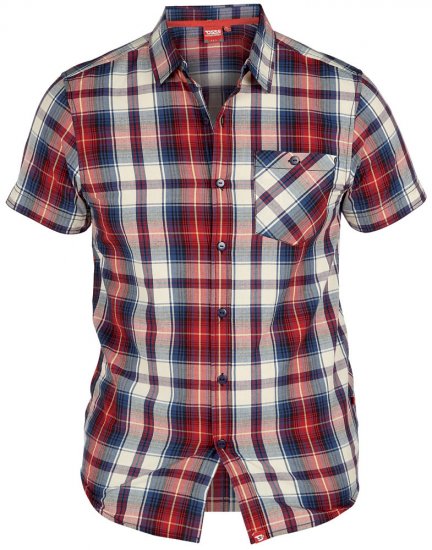 D555 Safford Shirt - Skjorter - Store skjorter - 2XL-8XL