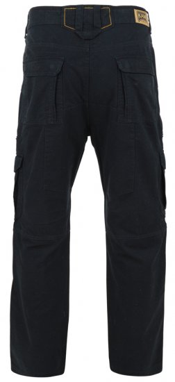 Kam Jeans Cargobukser Svart - Jeans og bukser - Store Bukser og Store Jeans