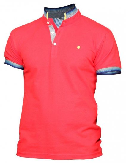Mish Mash Warden Red - Polo- & Piqueskjorter - Poloskjorte i store størrelser - 2XL-8XL