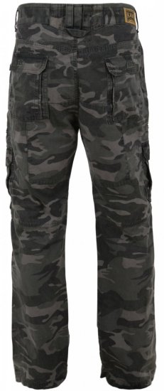 Kam Jeans Cargobukser Camo - Jeans og bukser - Store Bukser og Store Jeans