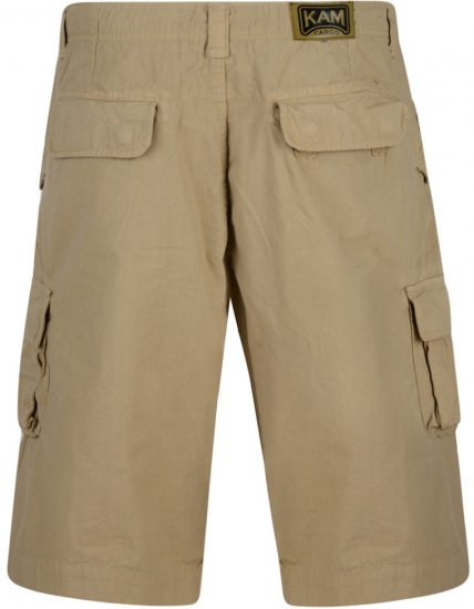 Kam Jeans 386 Cargo Shorts Sand - Shorts - Store shorts - W40-W60