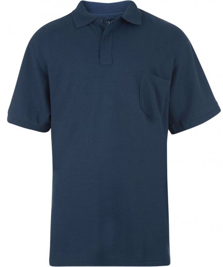 Kam Jeans Poloskjorte Denim - Polo- & Piqueskjorter - Poloskjorte i store størrelser - 2XL-8XL