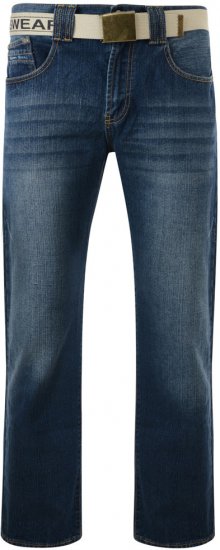 Forge Jeans 121 Blå - Jeans og Bukser - Store Bukser og Store Jeans