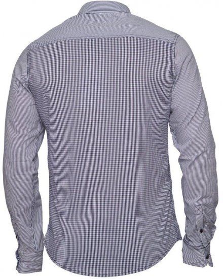Mish Mash Bewilder Blue - Skjorter - Store skjorter - 2XL-8XL